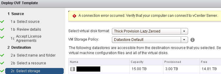 VCS Storage Issue Fig 1